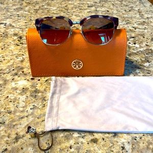 Tory Burch tortoise sunglasses